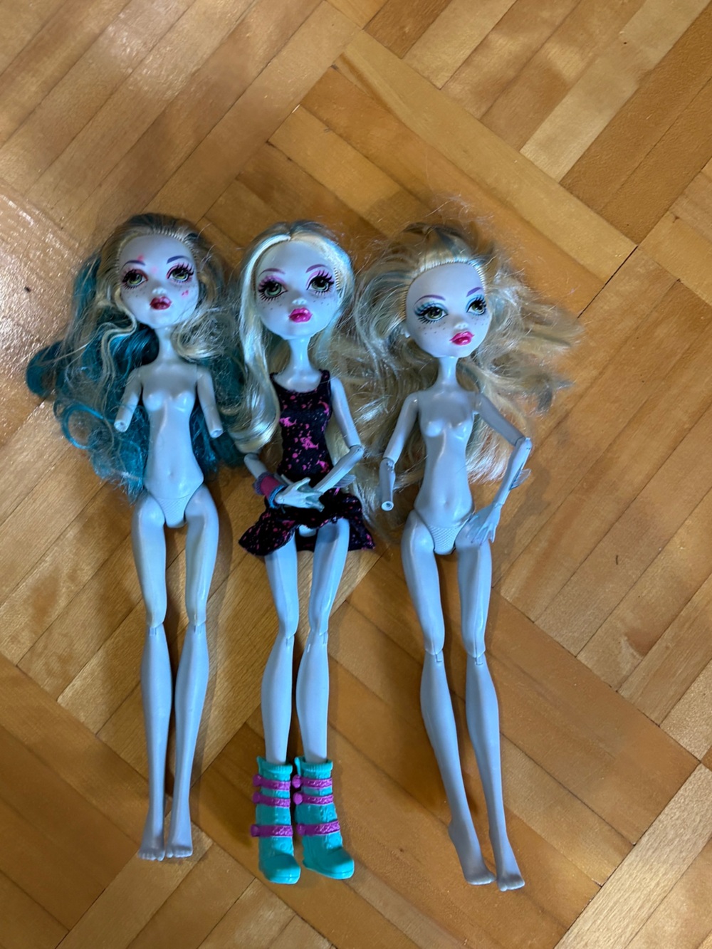 monster high lagoona lot of 3
